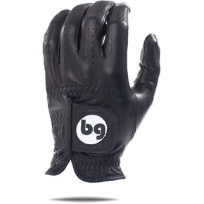 BG Bender Golf Glove | Wear On Left | (Black, Mens XXL)