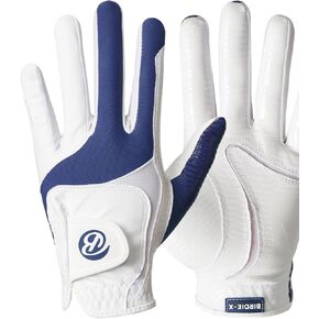 Golf Gloves with Silicon Grip(Blue)