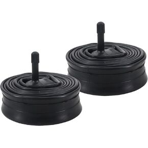 2 Pack 26x1 3/8 Bike Tubes AV32mm Schrader Valve Bicycle Inner Tubes Compatible with 26 x 1 3/8 Bike Tire Tubes