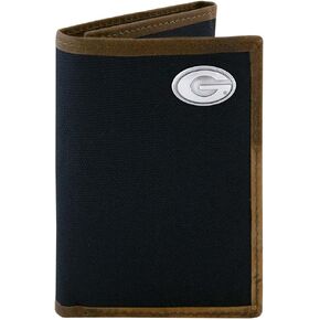 NCAA Georgia Bulldogs Nylon Trifold Concho Wallet