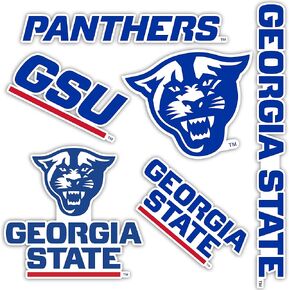 Desert Cactus Georgia State University Sticker Panthers GSU Stickers Vinyl Decals Laptop Water Bottle Car Scrapbook T2 (Type 2)