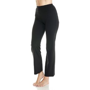 Leggings Depot Women's Fabluxe Flare Leggings | Bootcut Wide Leg Yoga Pants for Workout, Yoga, Office