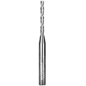 YONICO Downcut Router Bits Spiral 2 Flute Solid Carbide CNC End Mill 1/4-Inch Shank 32209-SC