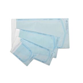 Medline MPP100558GS Self Seal Surgical Instrument Sterilization Pouch, 12" x 18" Size, Pack of 1000