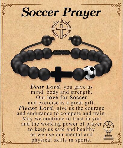 Soccer Baseball Basketball Bracelet Gifts for Boys Ball Players Team Fans Son Grandson Nephew Brother Friend on Birthday Graduation Back to School Christmas Valentines Day Easter in Kuwait