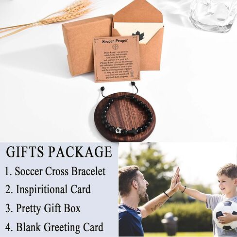 Soccer Baseball Basketball Bracelet Gifts for Boys Ball Players Team Fans Son Grandson Nephew Brother Friend on Birthday Graduation Back to School Christmas Valentines Day Easter in Kuwait