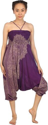 سراويل اليوغا LOFBAZ Harem للنساء من Boho Hippie Bohemian Aladdin Genie in Saudi Arabia