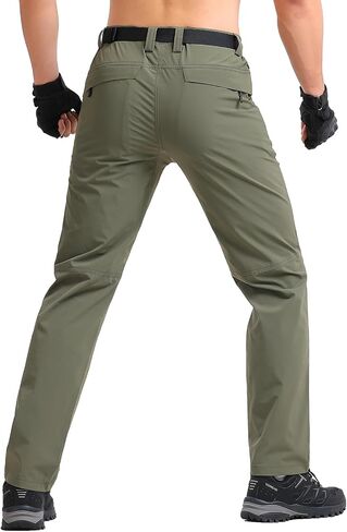 Men's Hiking Cargo Pants Quick Dry Lightweight Waterproof casual Pants in Saudi Arabia
