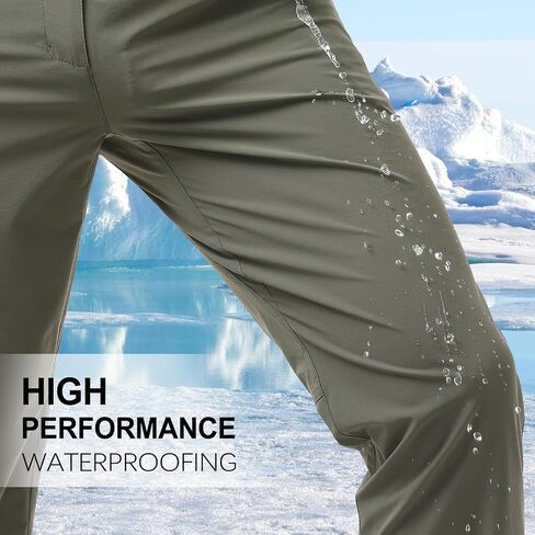 Men's Hiking Cargo Pants Quick Dry Lightweight Waterproof casual Pants in Saudi Arabia
