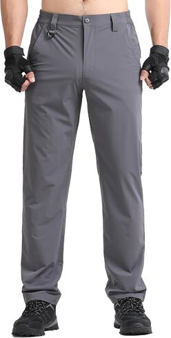 Men's Hiking Cargo Pants Quick Dry Lightweight Waterproof casual Pants in Saudi Arabia