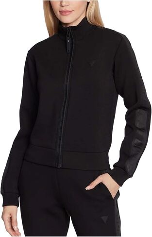 GUESS Women's New Allie Scuba Zip Sweatshirt in Saudi Arabia
