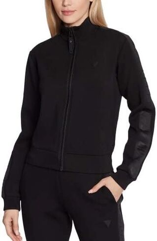 GUESS Women's New Allie Scuba Zip Sweatshirt in Saudi Arabia
