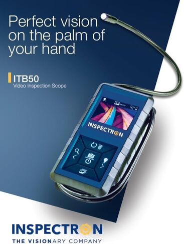 كاميرا بوريسكوب للمنظار الصناعي مع ضوء، كاميرا على شكل ثعبان 5.5 ملم، كاميرا تفتيش ميكانيكية صرف صحي، كابل شبه صلب in Kuwait