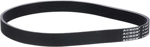 حزام Uxcell 215J8 PJ V-Ribbed 8 أضلاع 21.5 بوصة طول × 0.74 بوصة عرض × 0.14 بوصة ارتفاع، حزام بولي مطاط EPDM على شكل حرف V، حزام متعدد إسفين صغير على شكل حرف V in Saudi Arabia