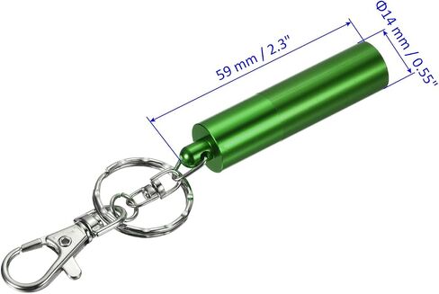 Snooker Billiard Pool Cue Tip Tool - Aluminum Alloy Cue Stick Repair Tool with Keychain, Multifunction, Apply for Snooker in Kuwait