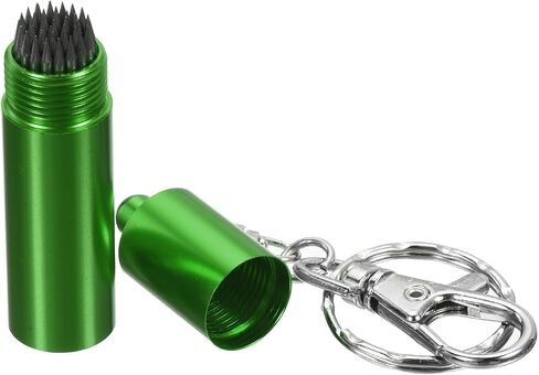 Snooker Billiard Pool Cue Tip Tool - Aluminum Alloy Cue Stick Repair Tool with Keychain, Multifunction, Apply for Snooker in Kuwait