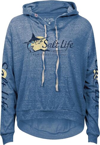 Salt Life Women's Marlin Sun Coast Lightweight Hoodie in Saudi Arabia
