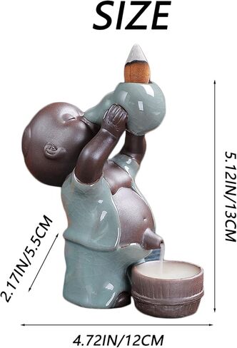 السيراميك ديكور المنزل مبخرة ارتداد الخزف حامل البخور رائحة الناشر مبخرة لليوجا في غرفة المعيشة والمكتب (الأولاد) in Kuwait