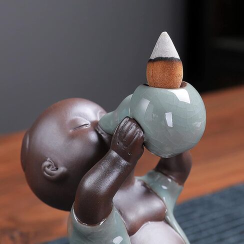 السيراميك ديكور المنزل مبخرة ارتداد الخزف حامل البخور رائحة الناشر مبخرة لليوجا في غرفة المعيشة والمكتب (الأولاد) in Kuwait