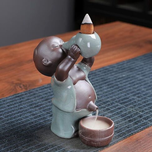 السيراميك ديكور المنزل مبخرة ارتداد الخزف حامل البخور رائحة الناشر مبخرة لليوجا في غرفة المعيشة والمكتب (الأولاد) in Kuwait