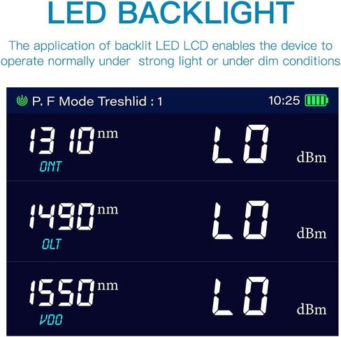 TPN-35 1310/1490/1550nm PON مقياس الطاقة، مقياس طاقة الألياف الضوئية، اختبار شبكة PON، مقياس طاقة الألياف البصرية OTDR in Kuwait