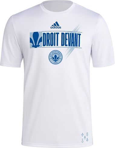 adidas Men's Cf Montreal Short Sleeve Pre-Game T-Shirt in Saudi Arabia
