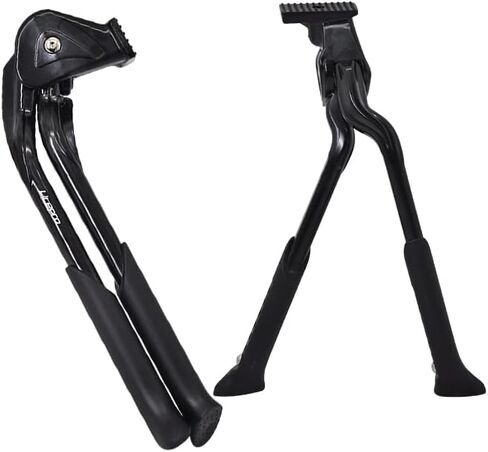 Road Bike Mountain Bicycle Adjustable Dual Kickstand 20 28 Inch Foot Support Parking Rack Aluminum Alloy Folding Bike Bracket in Saudi Arabia