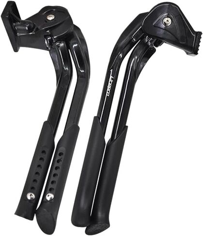 Road Bike Mountain Bicycle Adjustable Dual Kickstand 20 28 Inch Foot Support Parking Rack Aluminum Alloy Folding Bike Bracket in Saudi Arabia