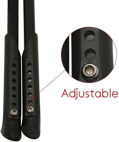 Road Bike Mountain Bicycle Adjustable Dual Kickstand 20 28 Inch Foot Support Parking Rack Aluminum Alloy Folding Bike Bracket in Saudi Arabia