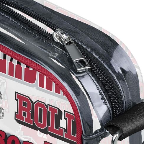 حقيبة كروس شفافة مخططة بشعار فريق الكلية من FOCO NCAA in Kuwait