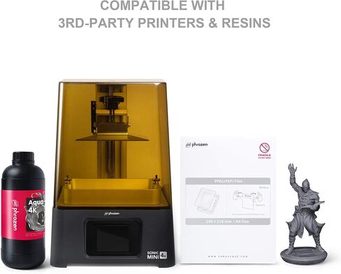 phrozen 1pc PFA (nFEP) Film, for Sonic Mighty 8K, Designed to be Long-Lasting While Consistently Print Out Large-Scale & Highly Detailed 3D Models, (310 * 220mm) in Kuwait