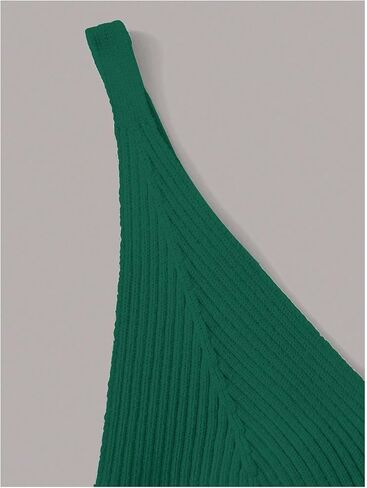 SweatyRocks Women's V Neck Spaghetti Strap Cami Tank Top in Kuwait