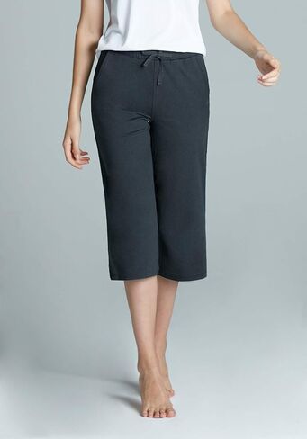 بنطال يوجا كابري للنساء من TSLA مع جيوب، سروال عالي الخصر للتمارين الرياضية، بنطال مريح ناعم in Kuwait