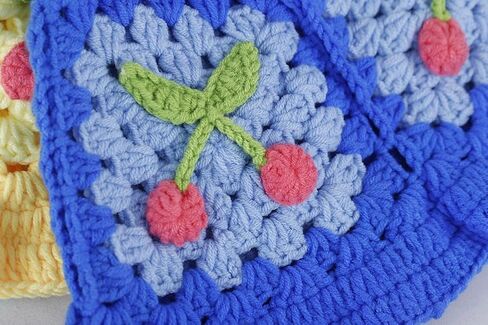 قبعة صياد السمك كروشيه نسائية محبوكة يدويًا قابلة للطي قبعة كاجوال موضة لطيفة مريحة 2023 in Kuwait