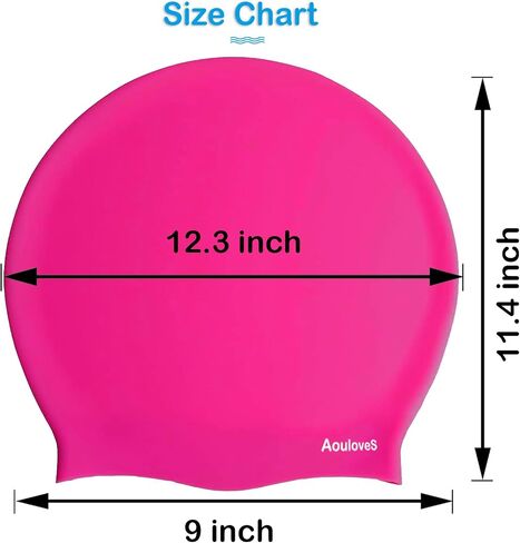 Extra Large Long Hair Swim Cap for Braids and Dreadlocks Extensions Weaves Long Hair, Swimming Cap for Adult Youth to Keep Hair Dry, Easy to Put On and Off in Saudi Arabia