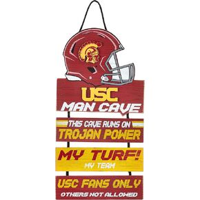FOCO USC Trojans NCAA 2018 Helmet Mancave Sign
