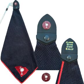 Magnetic Golf Towel-South Carolina