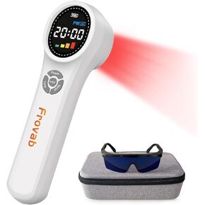 Red Light Therapy Device, 4x980nm+4x810nm+16x660nm, Hand Held Red Light Therapy Machine at Home, Red Light Therapy for Pain Relief, Red and Near Infrared Light Therapy for Knees & Shoulders