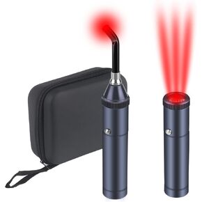 Infrared Red Light Therapy Device, Cold Sore Treatment Device Pain Relief for Mouth Nose Ears Knees Feet Hands Joints Muscles and Nerves, Health Care