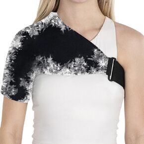 Arctic Flex Shoulder Ice Pack Wrap - Compression Hot & Cold Therapy Sleeve for Rotator Cuff Pain Relief - Compress for Frozen Shoulders, Surgery, Injury & Bursitis for Men & Women - Reusable Gel Support (Large)