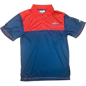 Boston Red Sox Men's Moisture Wicking Two-Tone Polo Shirt