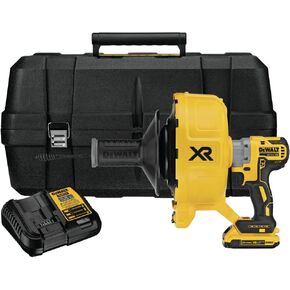 DEWALT 20V MAX XR Drain Snake Kit, Brushless (DCD200D1)