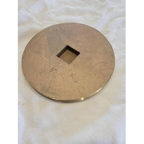 8 Inch Brass Cleanout Plug