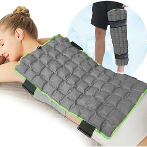 Back Ice Pack for Pain Relief, Ice Pack for Back and Leg for Injuries, Swelling, Back Stiffness, Sprains, and Back Surgery Recovery