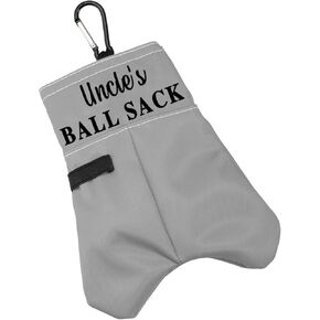 BLUPARK Uncle Golf Ball Storage Bag Uncle's Ball Sack Golf Ball Pouch for Uncle