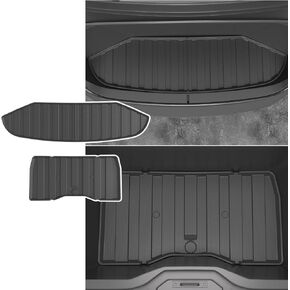 Xipoo Truck Bed Liner Compatible with 2024 Tesla Cybertruck Bed Mat Truck Bed Protector TPE Truck Mat Cargo Liner Replacement for 2024 Tesla Cybertruck Accessories(Truck Bed Mat)