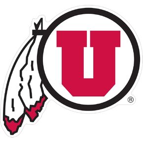 Siskiyou Sports NCAA Utah Utes 8 inch Auto Decal, One Size, Team Colors