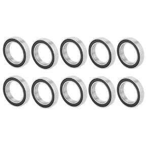 6803-2RS Bike Bearing, Ball Bearing Deep 6803 Bearing,10pcs Rubber Sealed Ball Bearings,17mmx26mmx5mm Deep Ball Bearing