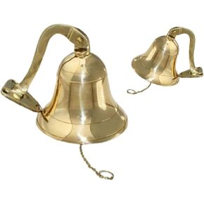 Brass Ship Nautical Wall Decor Bell 4 inches Rustic Vintage Home Decor Gifts