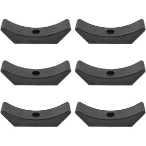 LIOOBO Dumbbell Saddles: 6pcs Floor Jack Dumbbell Rack, Replacement Dumbbell Holder, Dumbbell Cradles Dumbbell Stand for Weight Exercise